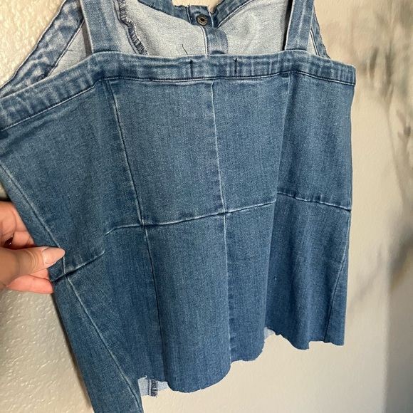 NWOT- Active USA Denim Button Down Shirt - Picture 6 of 7